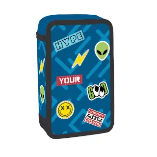 Penar Echipat, 2 Fermoare, 29 Piese, Sticker - S-Cool