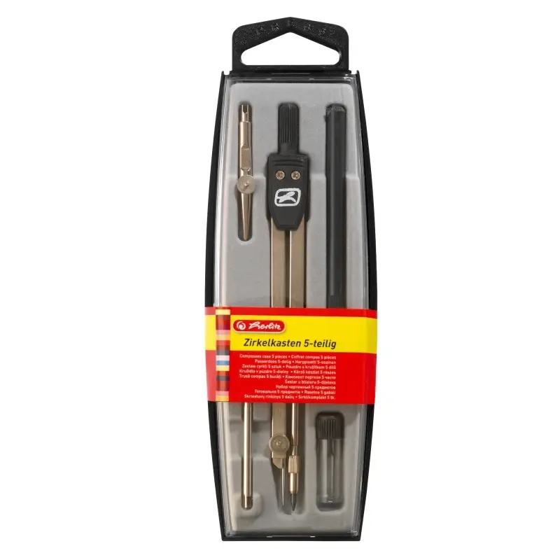 Set Trusa Compas Herlitz 5 piese