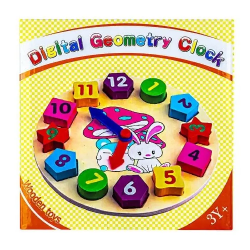 Puzzle Educativ din lemn Ceas
