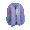 Ghiozdan St.Majewski Frozen - Magic of Nature, 38cm, 3 compartimente, 2 buzunare, bleu cu mov 3