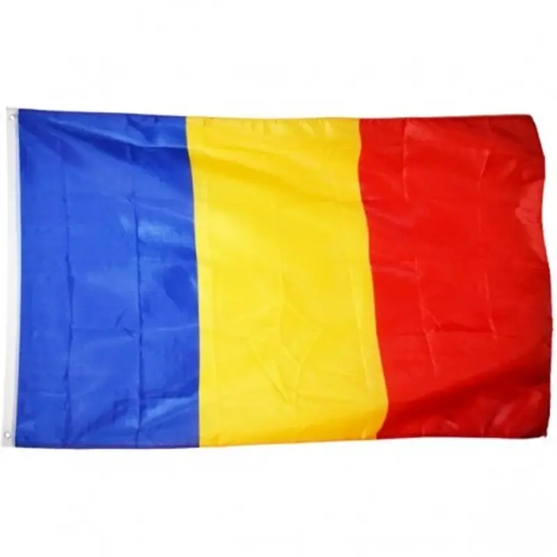 Steag panza Romania 90x150 cm cu tiv pentru Lance