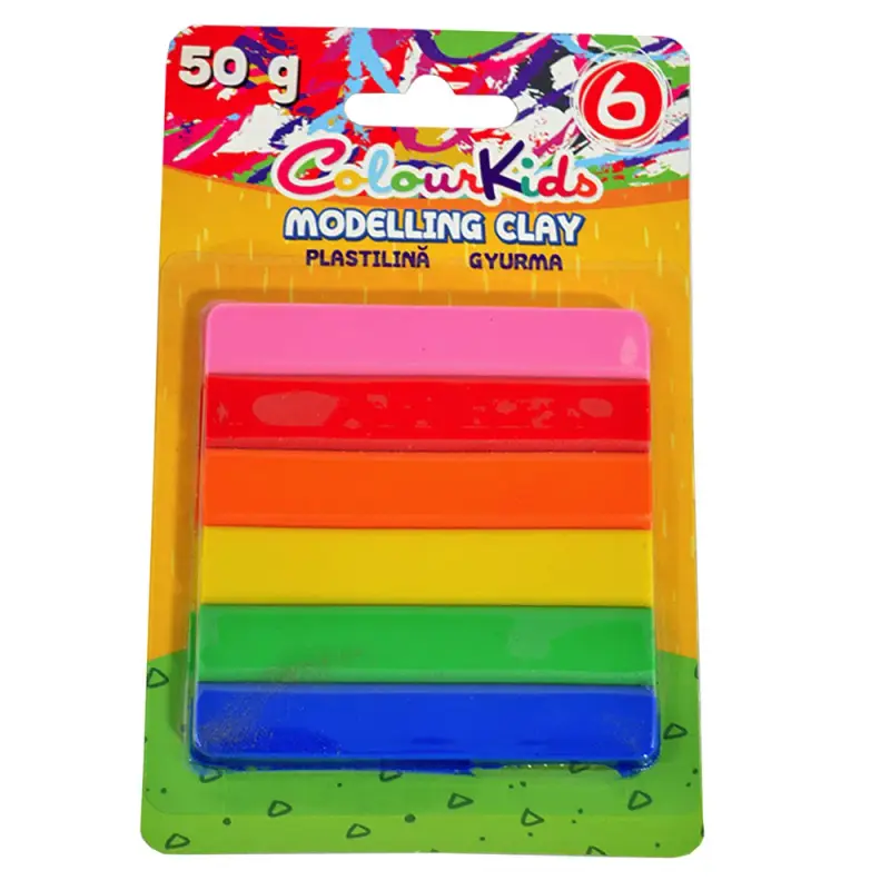 Plastilina ColourKids 6 culori 50gr