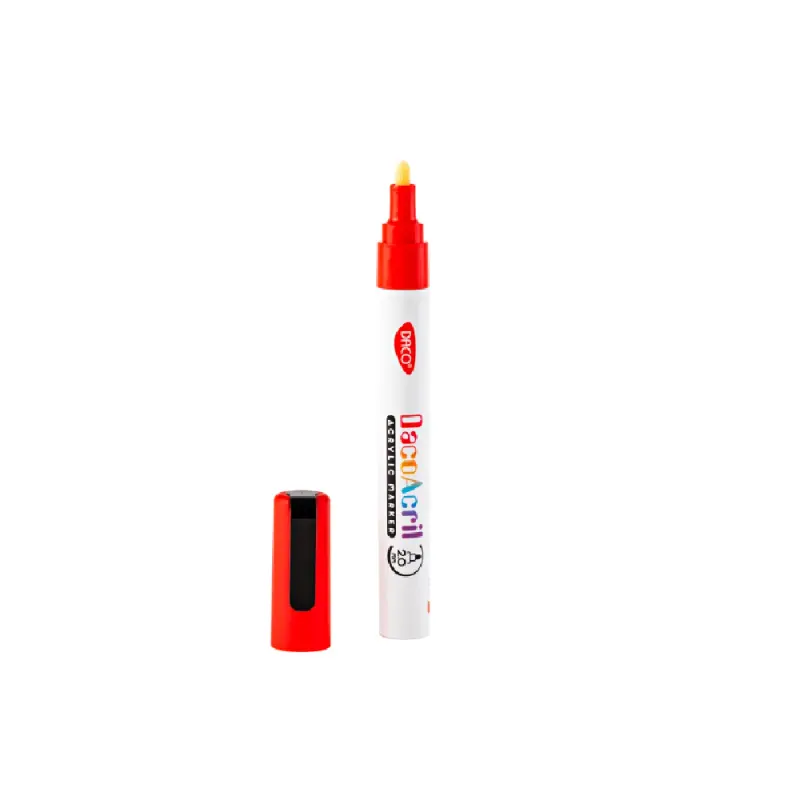Marker Acrilic DACO, Rosu