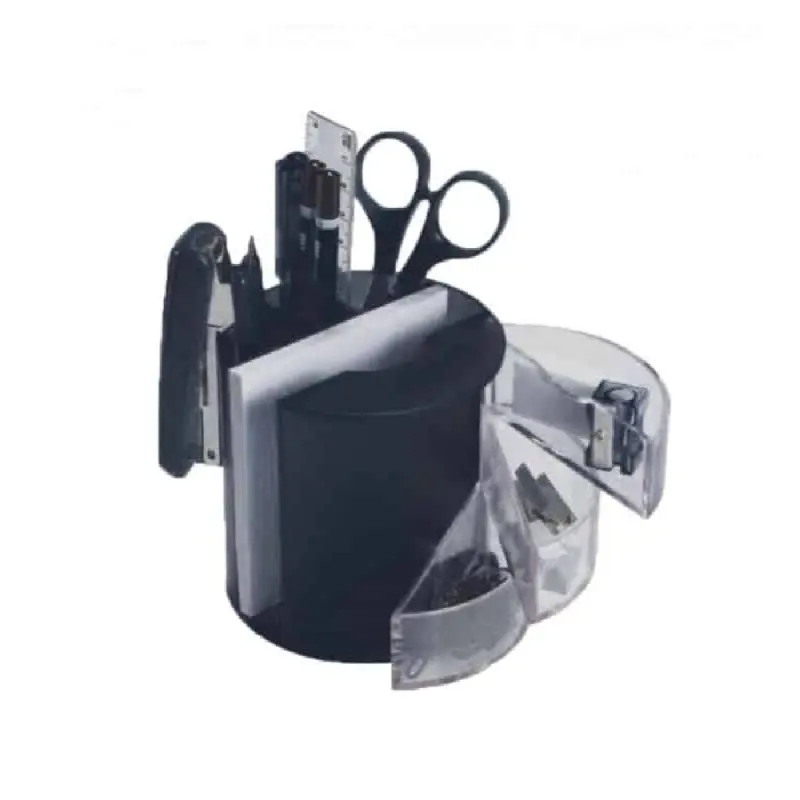 Suport instrumente de scris echipat Eagle S901 negru