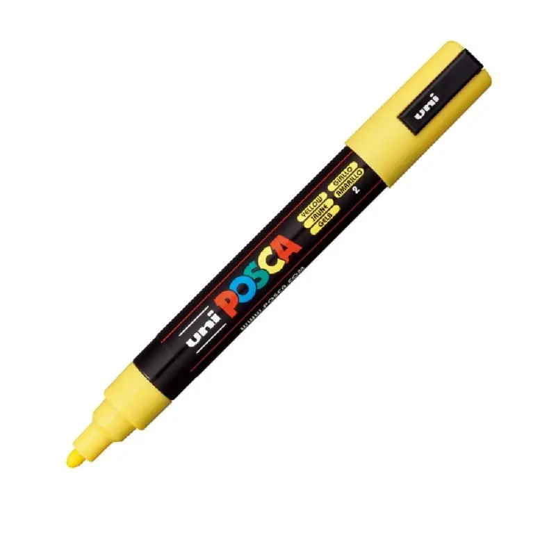 Marker UNI Posca, 1.8-2.5 mm, GALBEN