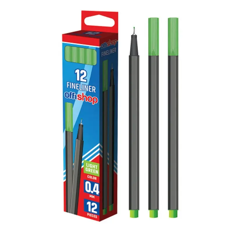 Fineliner verde deschis, 0.4mm - OFFISHOP