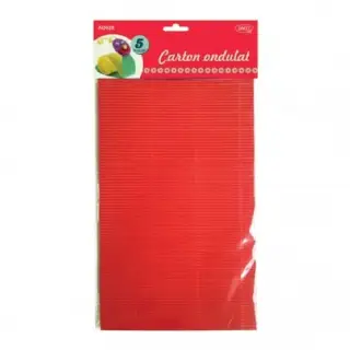 Carton Ondulat A4, 5 coli, 5 culori (AD028)