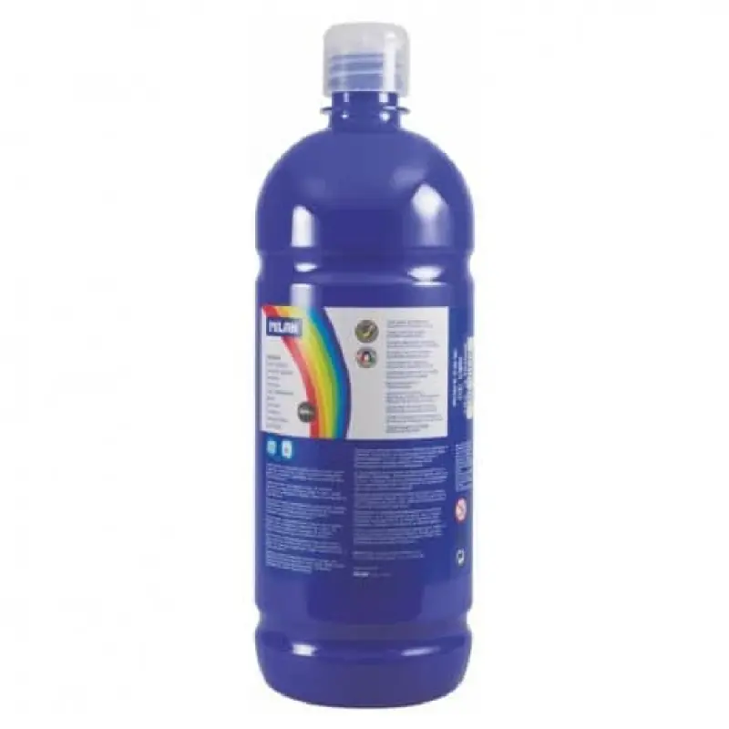 Tempera 1000 ml Milan, Albastru Marin