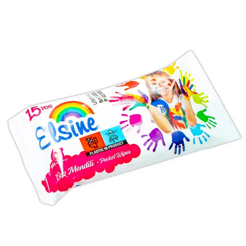 Servetele umede Baby Elsine de buzunar, 15 buc/set