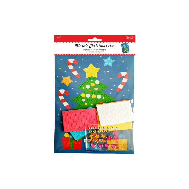 Set creativ – SC728 Pom de Craciun mozaic