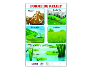 Plansa Forme de Relief A4