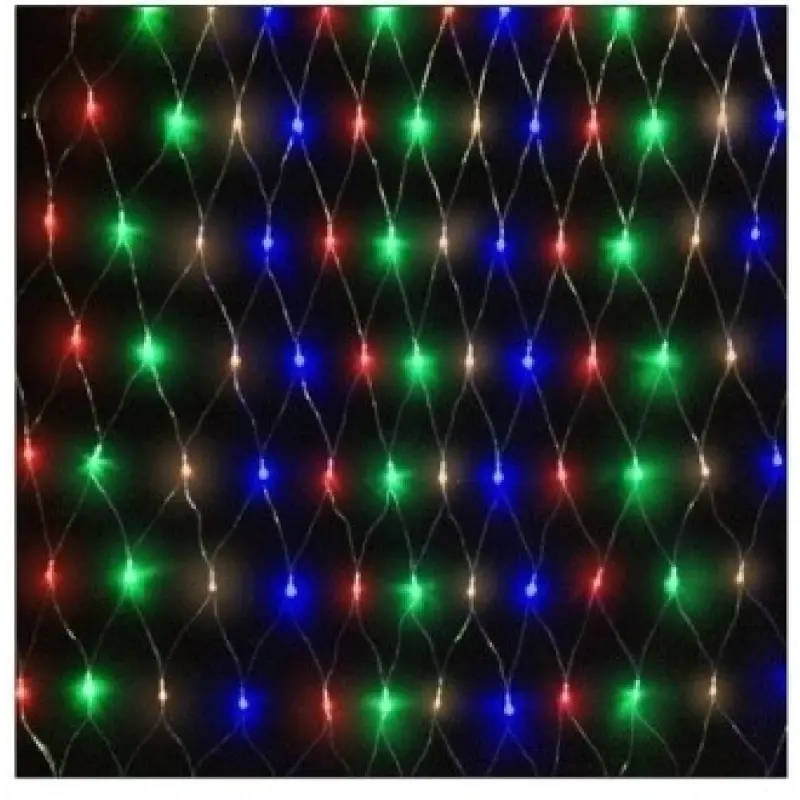 Instalatie tip plasa, 200 becuri