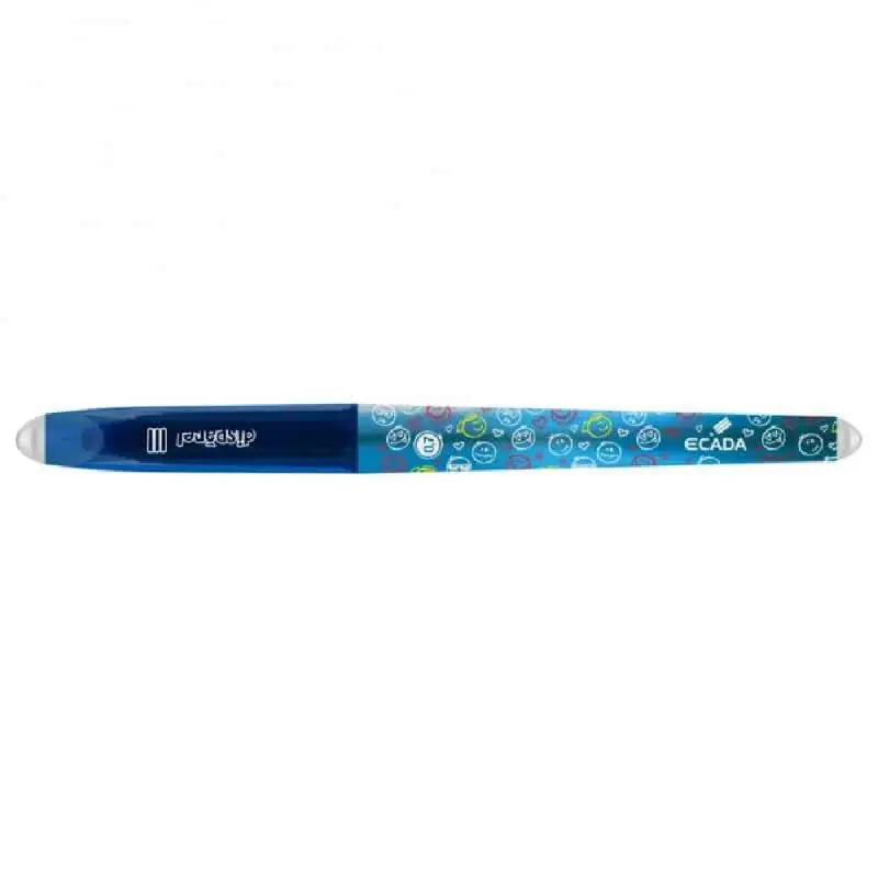 Pix Ecada Cu Gel si Radiera Disparel 3 Albastru 83505A