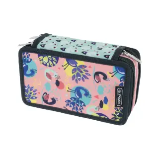 Penar echipat 31 piese, 3 compartimente, motiv Fancy Peacock