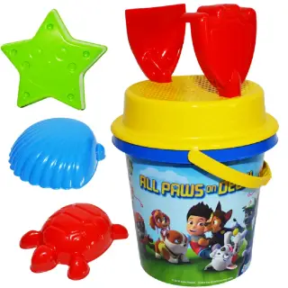 Galetusa nisip+acces. Paw Patrol baieti/17cm
