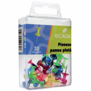 Pioneze panou pluta 30buc/cutie ECADA