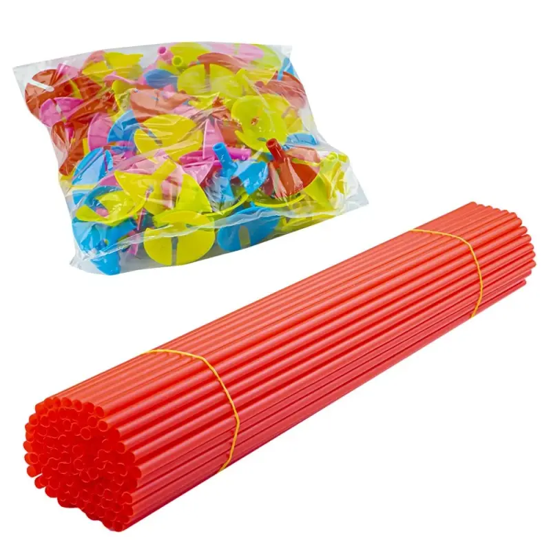 Suport pentru baloane, 100buc/set