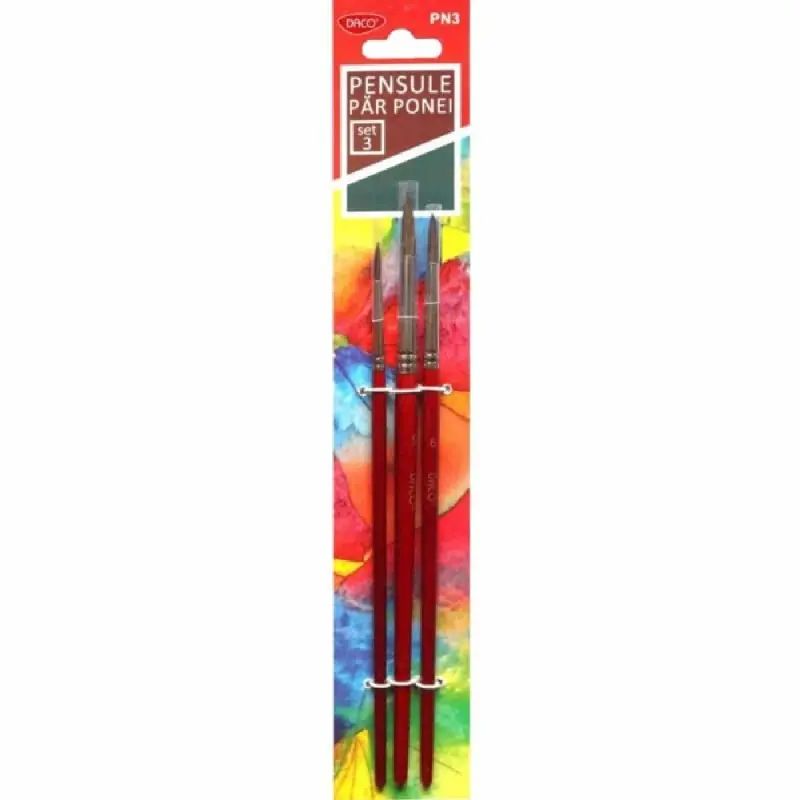 Pensula set 3 par ponei PN3 Daco