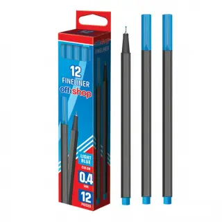 Fineliner albastru deschis, 0.4mm - OFFISHOP