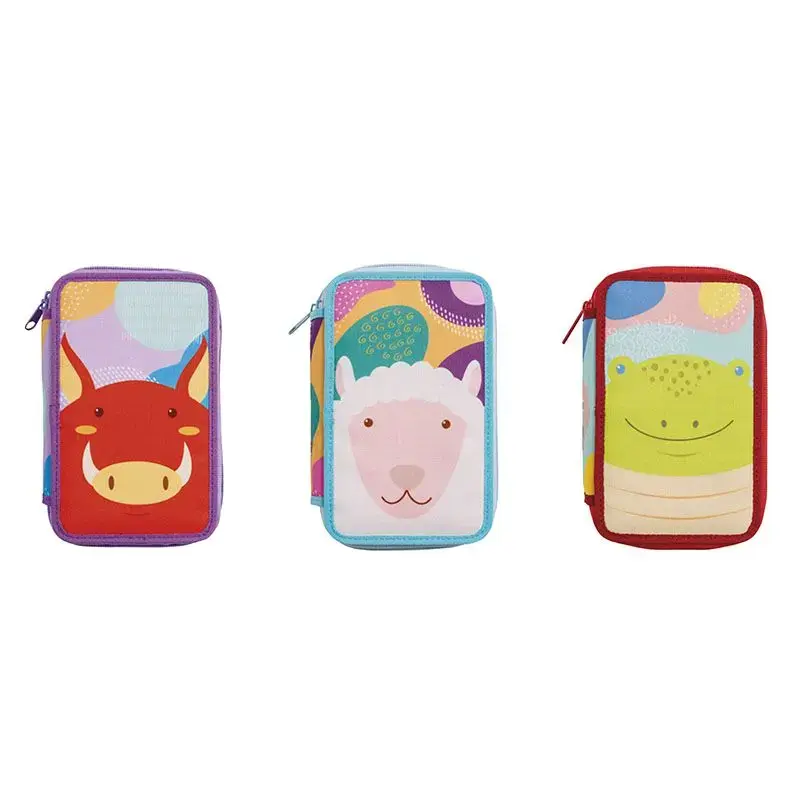 Penar 3 fermoare echipat 44 piese Animals - Diferite modele