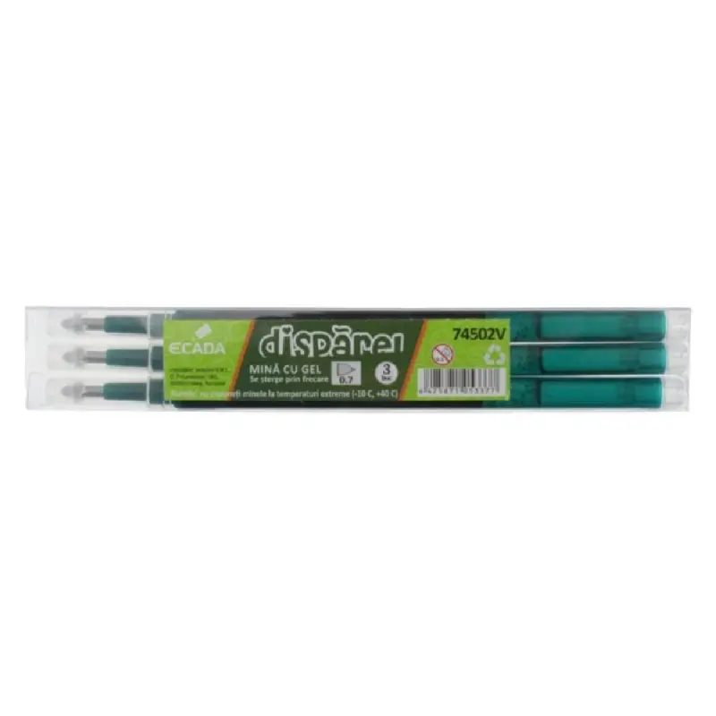 Set 3 mine cu gel Disparel ECADA verde