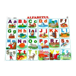 Plansa Alfabetul A3