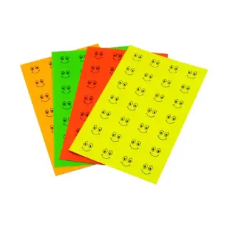 Abtibilduri - calificativ Bine, 28 buc/coala, set10 coli, 280 buc, 20mm, Colorarte