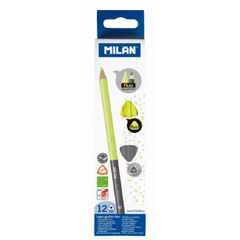 Creion bicolor grafit/evidentiator MILAN