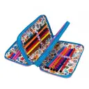 Penar echipat CNX, 3 fermoare, dreptunghiular, flamingo 2