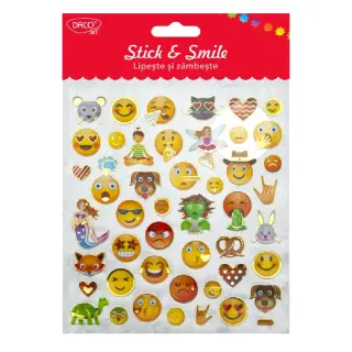 Abtibild - AB071 Smileys Lipeste si zambeste DACO