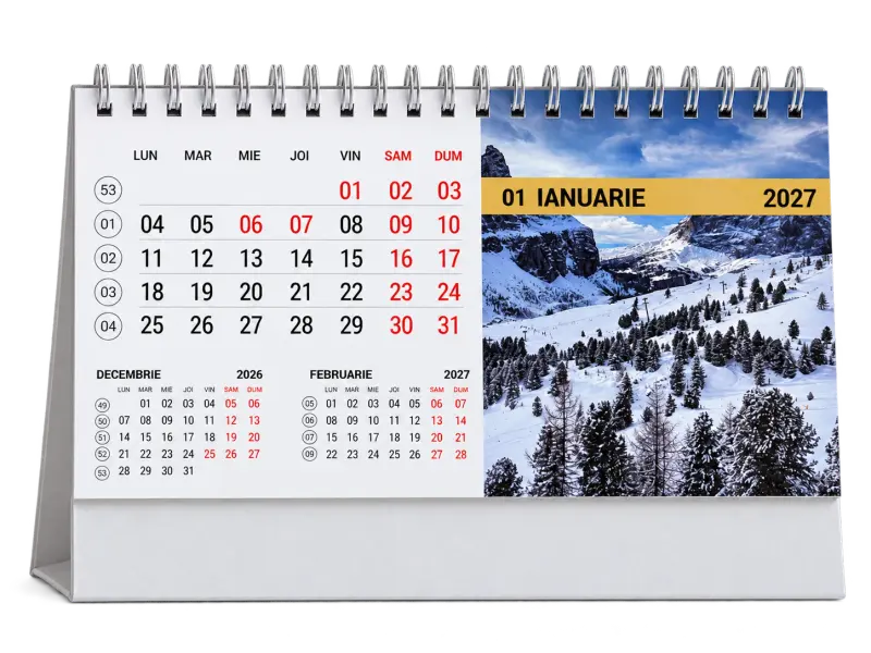 Calendar Birou Peisaje 2027