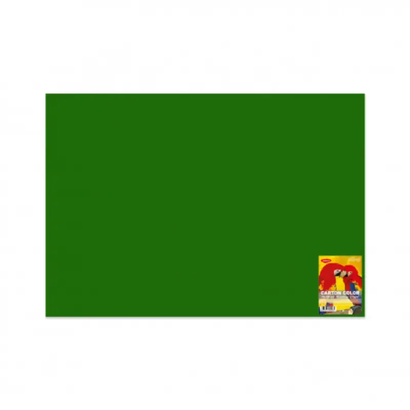 Carton Color Verde 270G/MP 70x100 10 Coli Daco