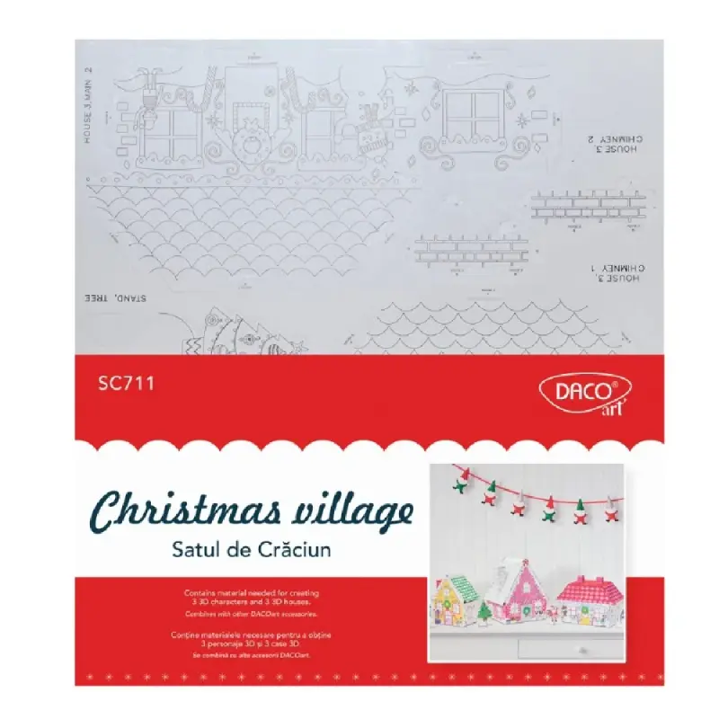 Set creativ - SC711 Satul de Craciun
