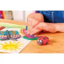 Plastilina Creaplast Pelkian 240g Set 10 - Cutie albastra 3