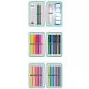  Penar echipat, 3 fermoare, 39 piese, UNICORN - S-COOL 2