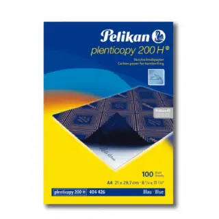 Indigo PELIKAN A4 200H Albastru scriere de mana