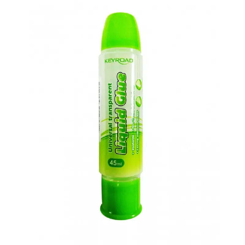 Lipici lichid transparent Keyroad, 45ml, 2 capete