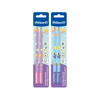 Creion grafit lacuit Jumbo Pelikan - Invat sa scriu 2 buc/set