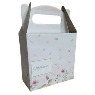 Cutie Carton Cadou "Multumesc" 180x80x180 mm
