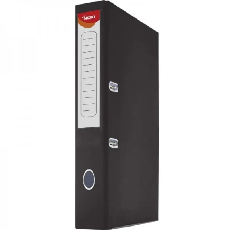 Biblioraft plastifiat 50 mm NOKI Negru