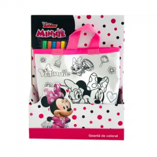 Geanta de colorat - Minnie