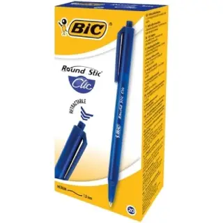 Pix Round Stic Clic, 1 mm, Albastru