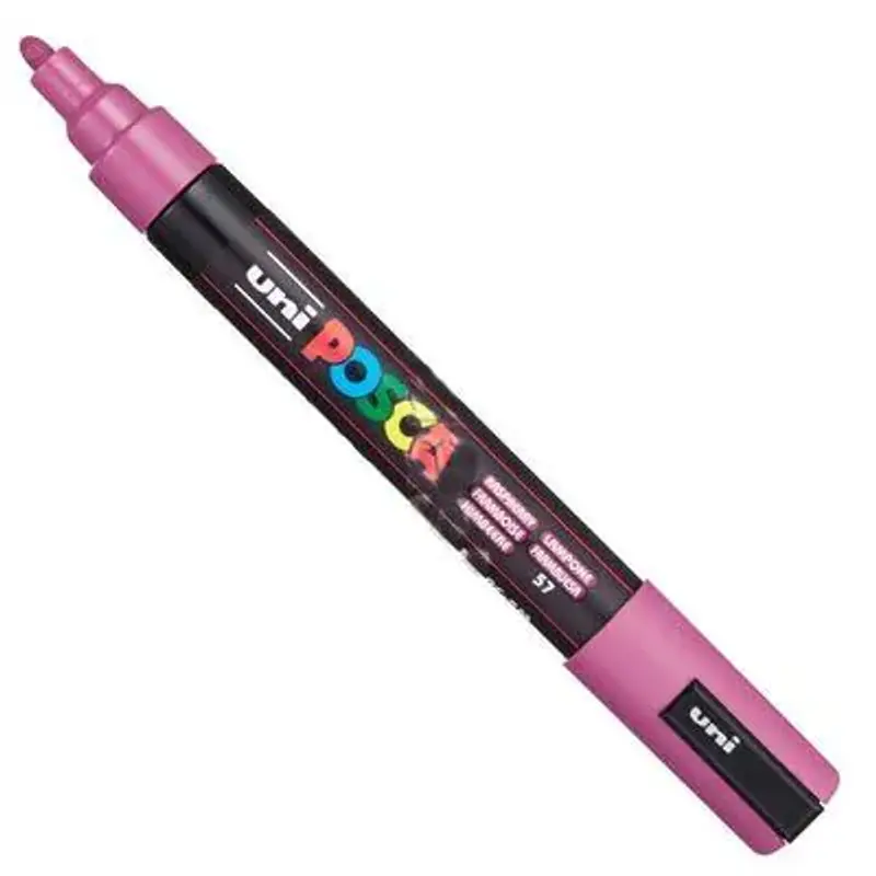 Marker UNI Posca, 1.8-2.5 mm, Roz Zmeura