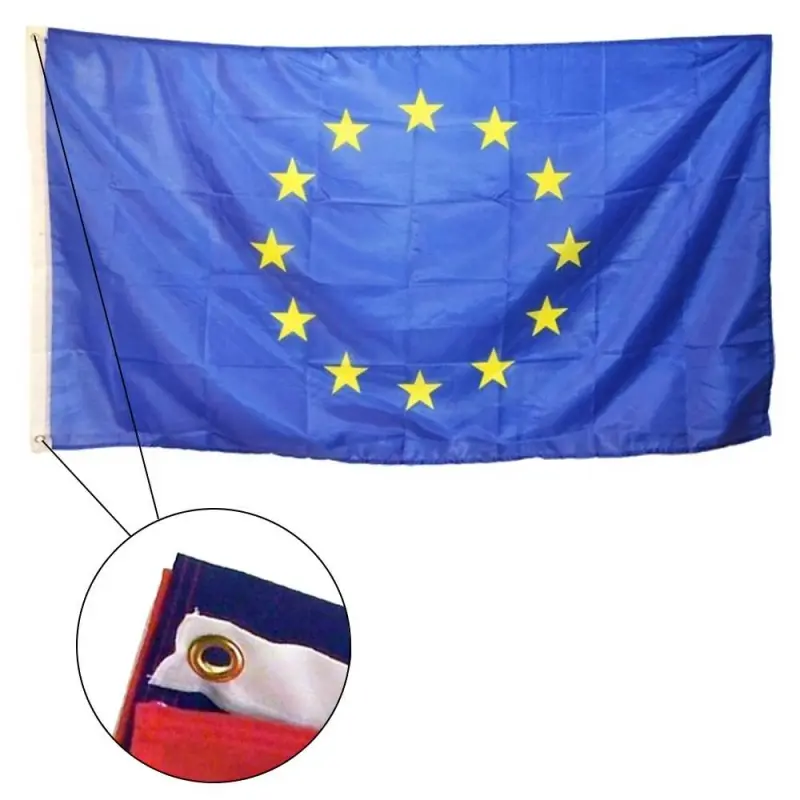 Steag Panza, UE, 150x90 cm cu sistem capse