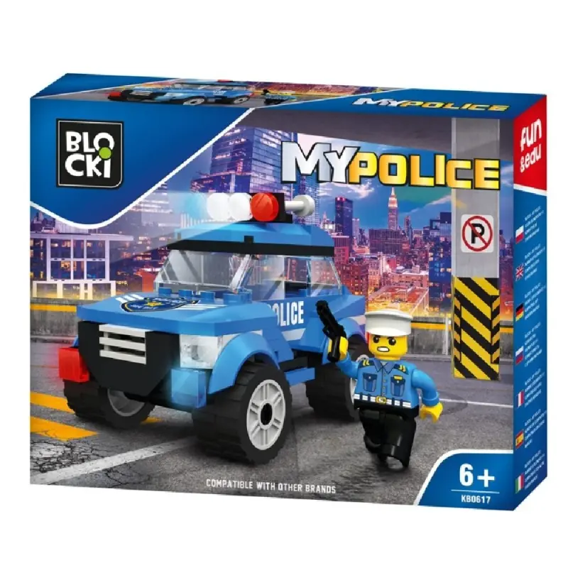 Blocki My Police, Masina De Politie Pentru Patrulare