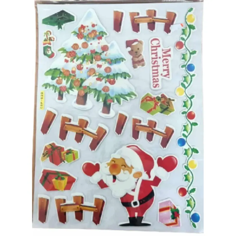 Abtipild plastic Craciun Merry Christmas