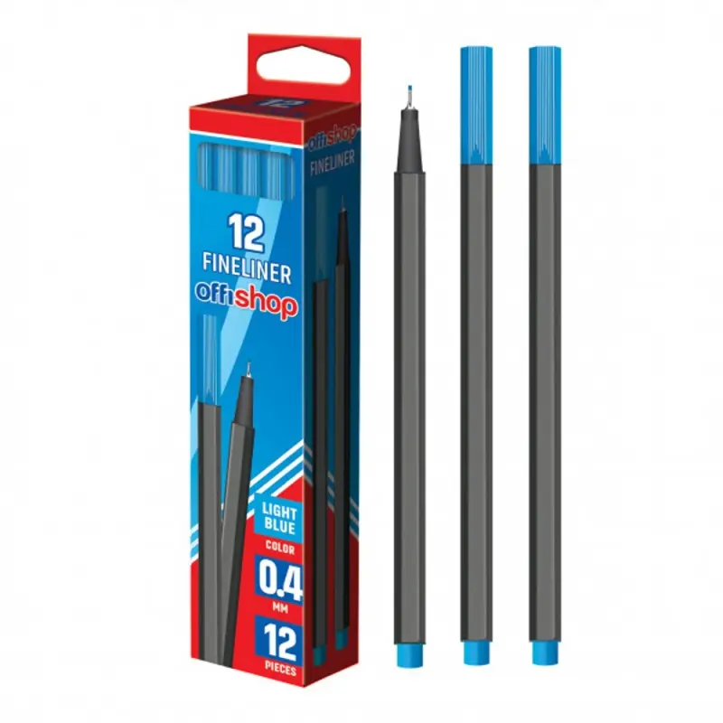 Fineliner albastru deschis, 0.4mm - OFFISHOP