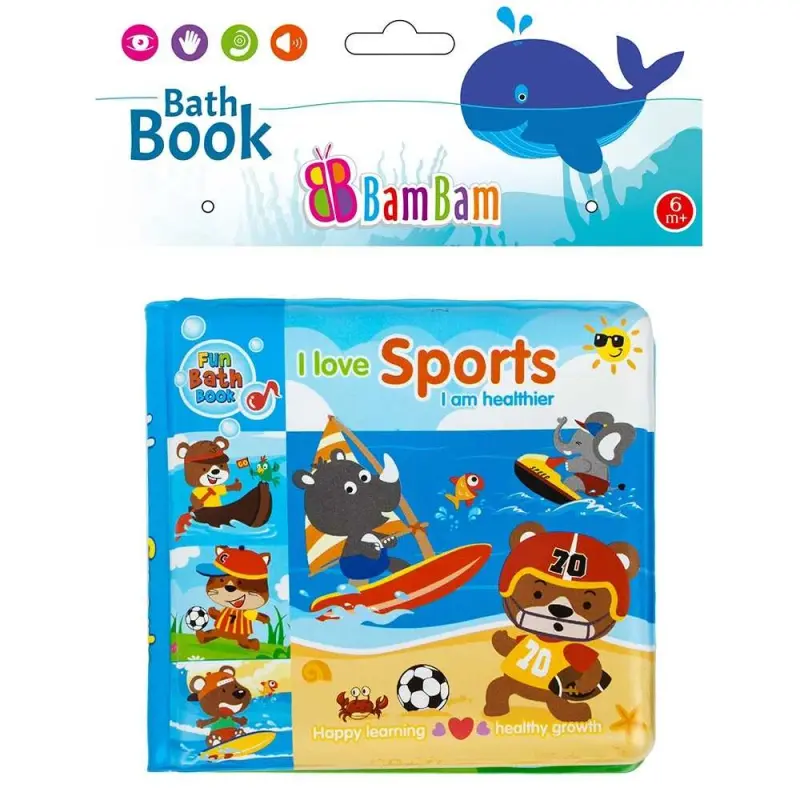 Carticica de baie, Sport - BAMBAM