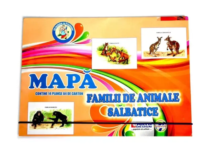 Mapa Animale Salbatice