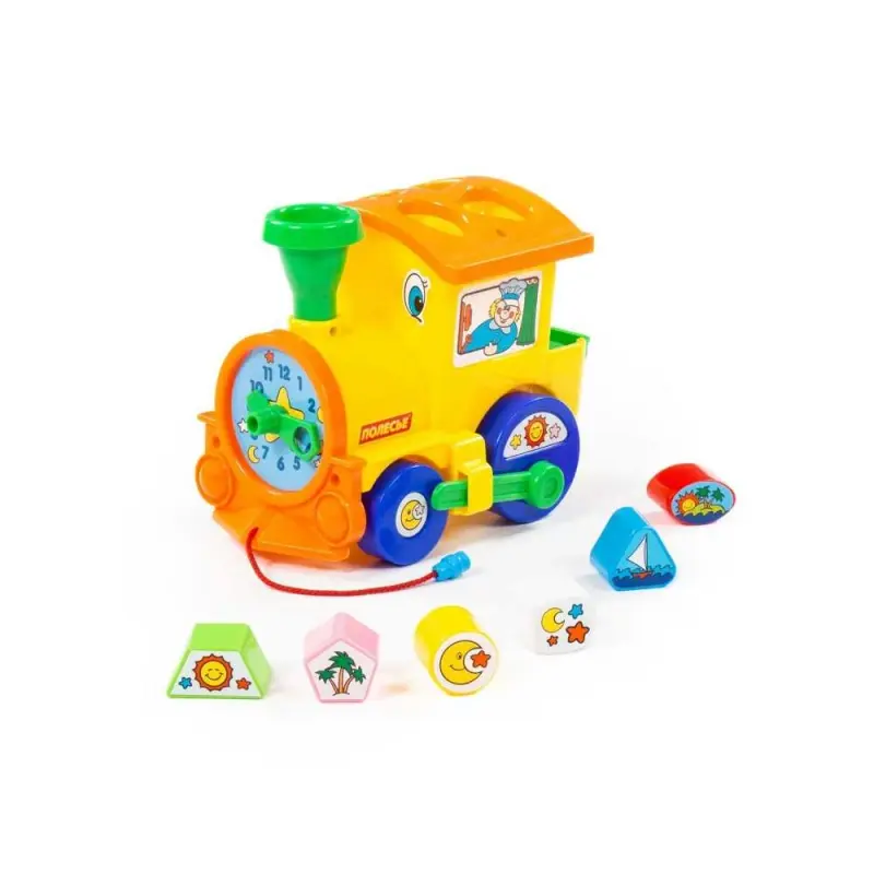 Locomotiva educativa+forme, 22x14x18cm